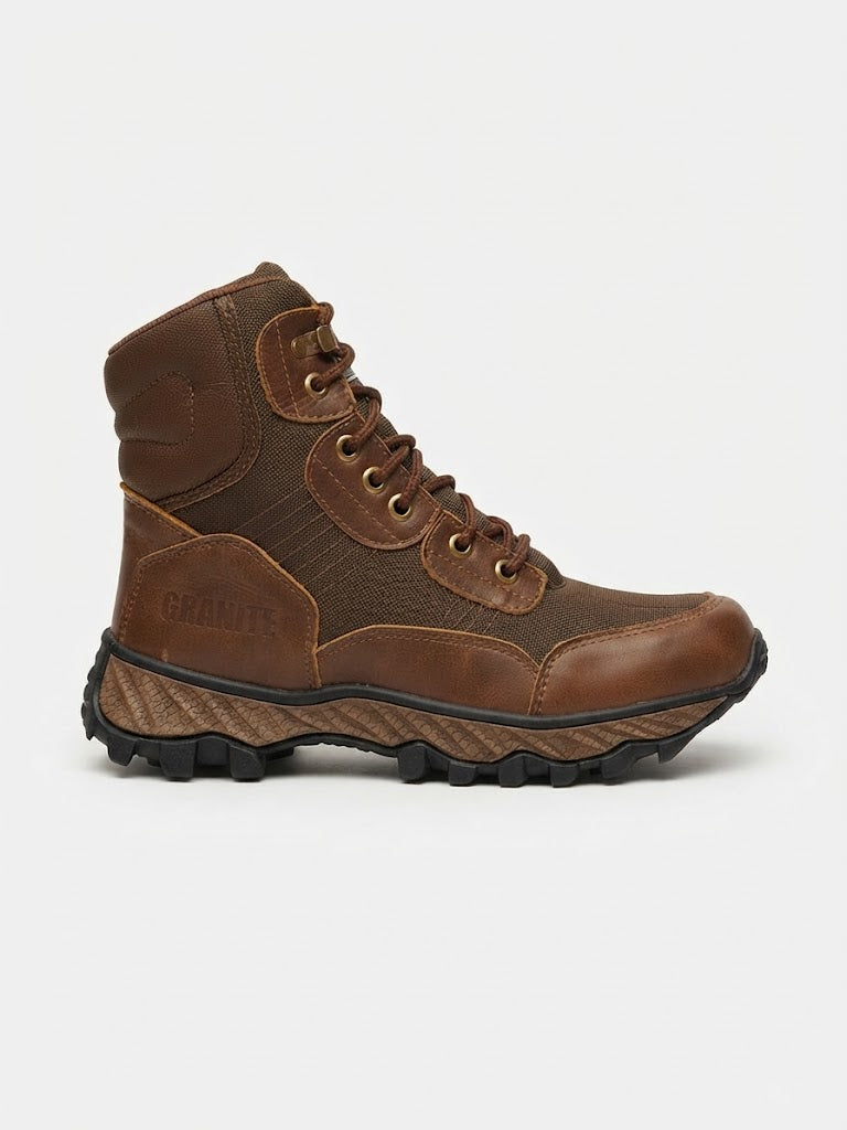 Bota de cuero Caña Alta