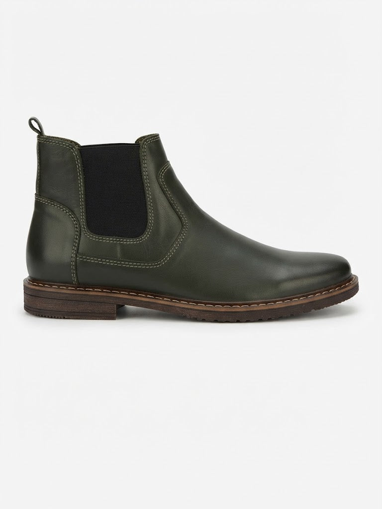Botines de cuero