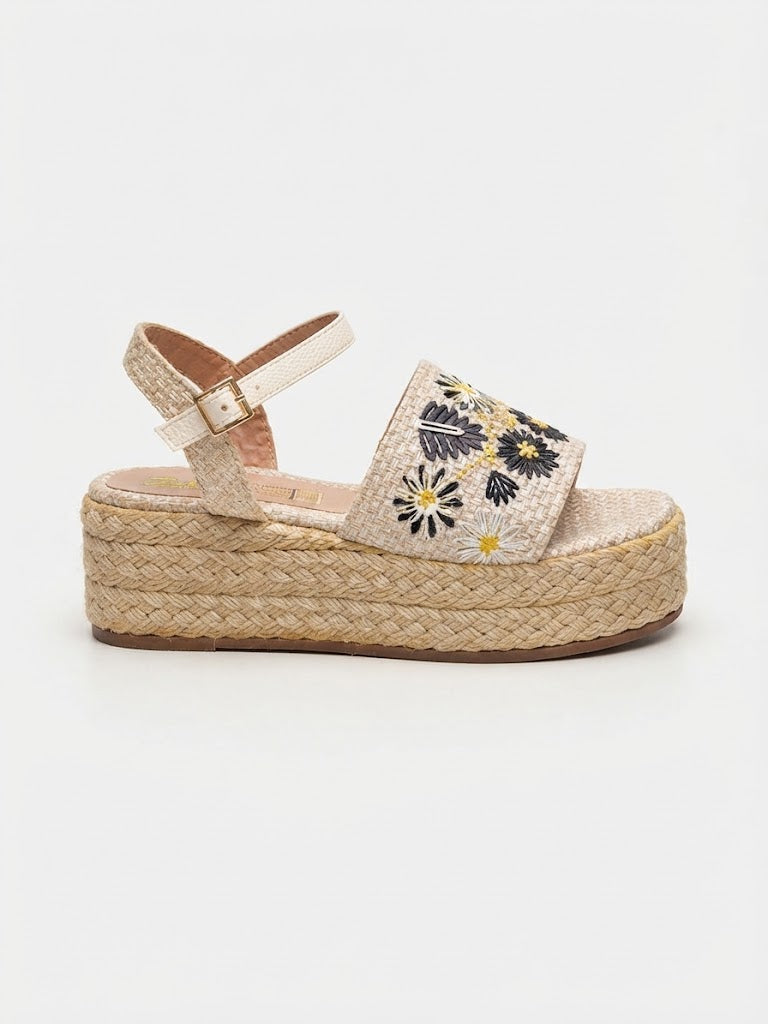 Sandalia Yute plataforma correas