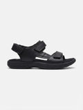 Sandalia Potros Belcro negra